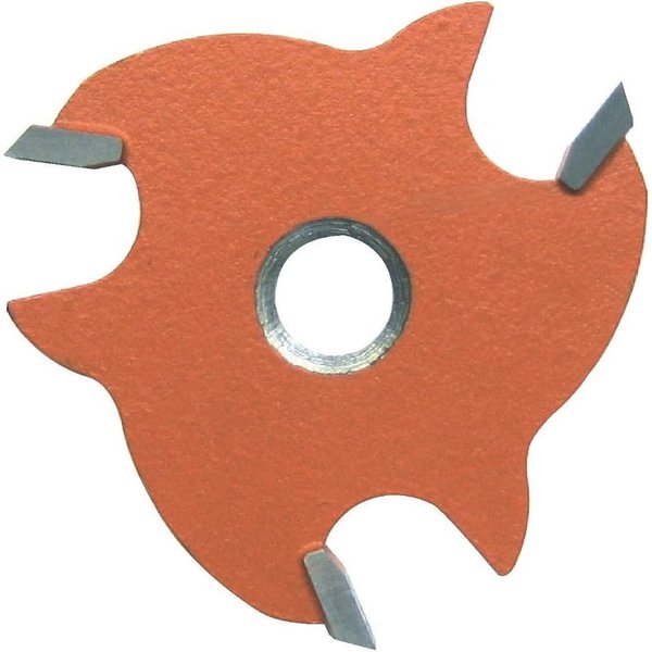 Cmt 3-Wing Slot Cutter with 45-Degree Bore, 5/32-Inch Cutting Length, 5/16-Inch Bore 823.340.11